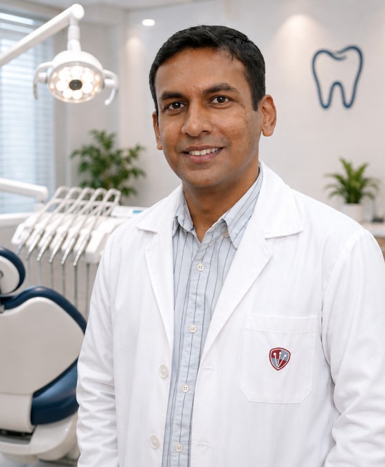 Dr Amul Gandhi Oral & Maxillofacial Surgeon at Aspen Dental Care Bengaluru
